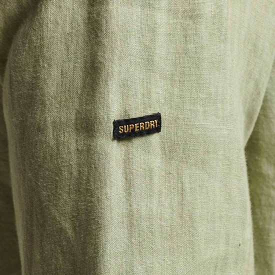 Superdry Ανδρικό πουκάμισο Casual Linen Long Sleeve Shirt